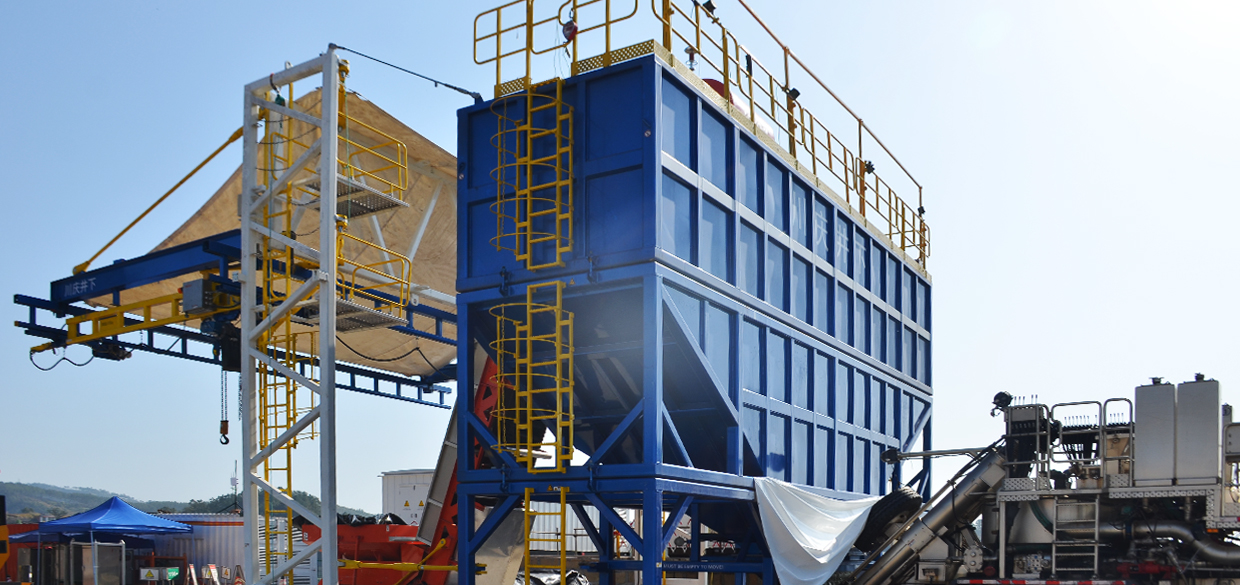 Jereh Intelligent Sand Conveyor for Shale Gas E&P in Sichuan