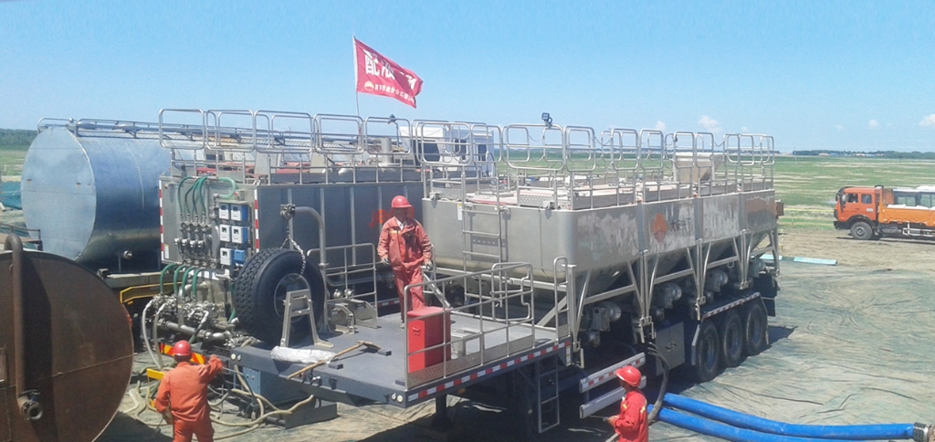 Jereh Truck Mounted Hydration Unit in Daqing, China