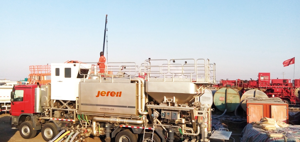 Jereh Truck Mounted Hydration Unit in Daqing, China