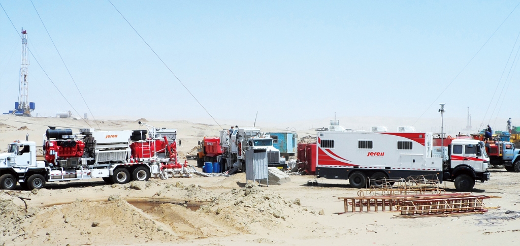 Jereh Frac Spread in Turkmenistan