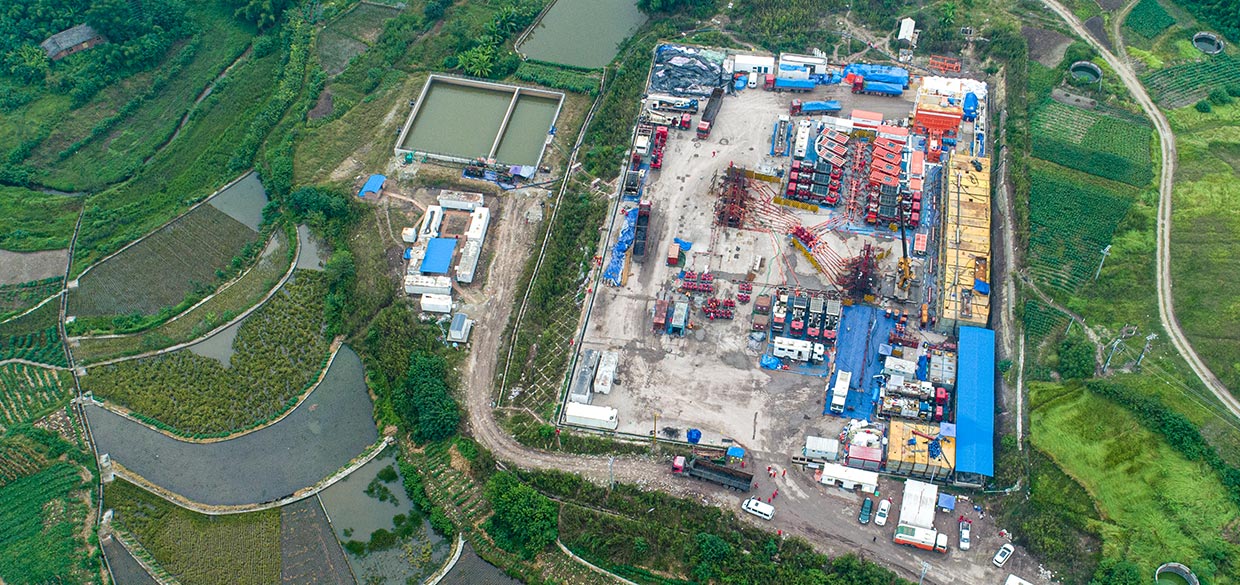 Jereh Electric Frac Spread in Sichuan, China 